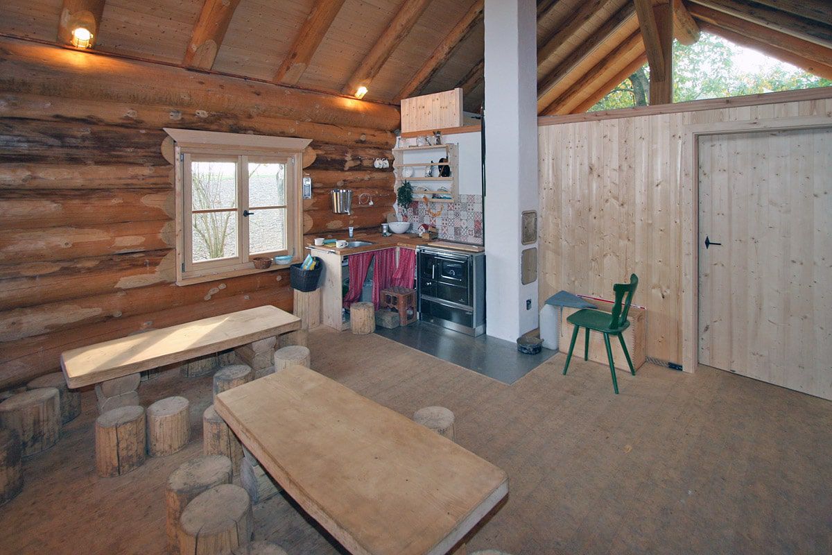 Innenraum Waldkindergarten